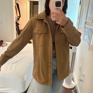 Bagatelle Shacket - Chestnut Brown - S